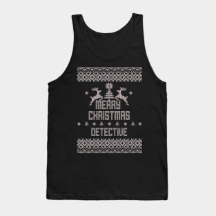 Merry Christmas DETECTIVE Tank Top